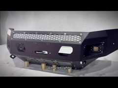 Apto para Isuzu D-MAX Steel Bull Bar Apto para Nissan Navara Front Bumper com duas luzes LED Parte do caminhão