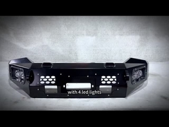 para a barra de aço de Hilux Bull para a guarda florestal Front Bumper para Dmax Front Bar com duas luzes conduzidas