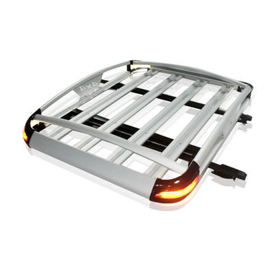 LC200 Aluminum Alloy Roof Luggage Holder Easy Installation For Camping Activities 28KG Load Capacity