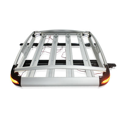 LC200 Aluminum Alloy Roof Luggage Holder Easy Installation For Camping Activities 28KG Load Capacity