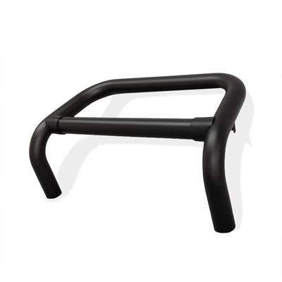 LED Spot Beam Stainless Steel Bumper Deer Guard With White Light Black Powder Coat Finish Steel