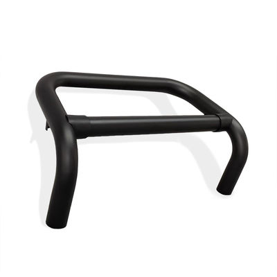 LED Spot Beam Stainless Steel Bumper Deer Guard With White Light Black Powder Coat Finish Steel