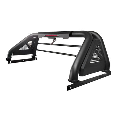 Powder Coated Steel Truck Roll Bar With Adjustable Tube For HILUX REVO