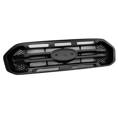 Customized Car Front Grill ABS Plastic Material Black Color