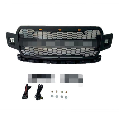 Black Car Front Grill for Vehicle  Toyota Hilux Revo 2015-2018