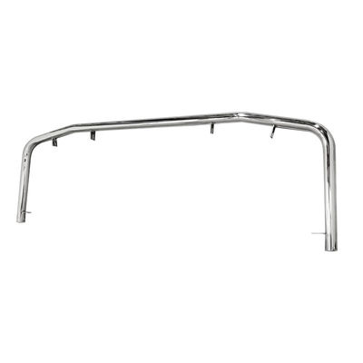 Polished Rear Bumper Guard and Bull Bar Combo for Toyota Hilux Vigo FJ120 FJ150 Easy Installation