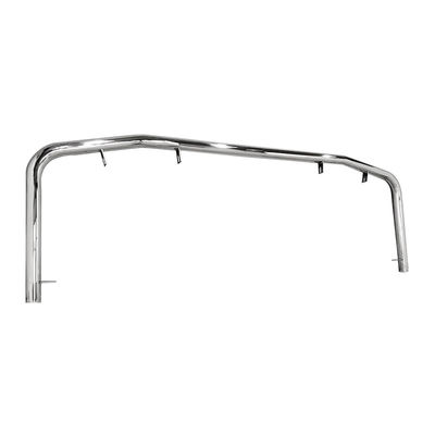 Polished Rear Bumper Guard and Bull Bar Combo for Toyota Hilux Vigo FJ120 FJ150 Easy Installation