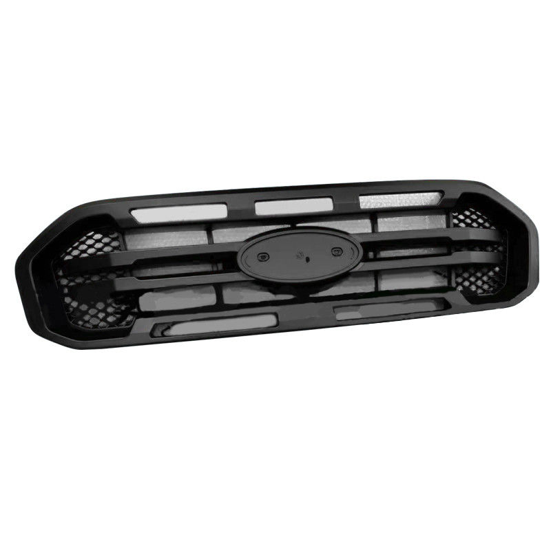 Customized Car Front Grill ABS Plastic Material Black Color