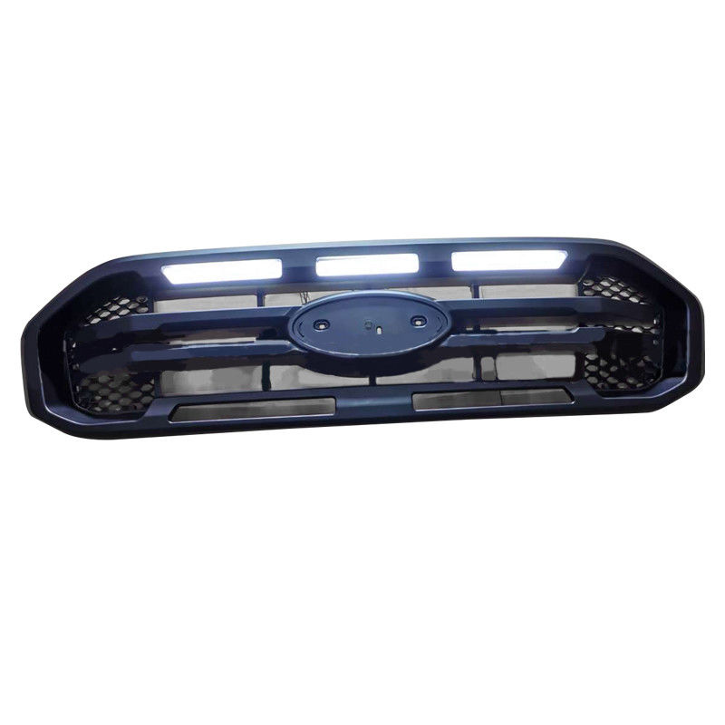 Customized Car Front Grill ABS Plastic Material Black Color