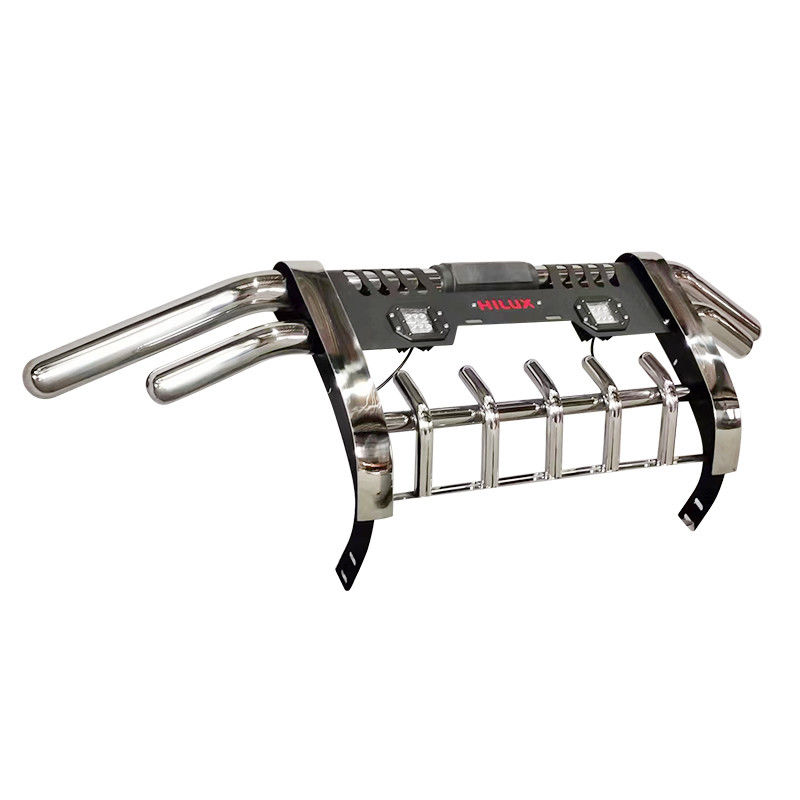 REVO New Double Tube Elegant With Fence Front Bar Double Tube With LED Light