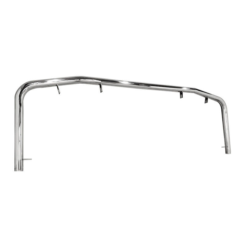 Polished Rear Bumper Guard and Bull Bar Combo for Toyota Hilux Vigo FJ120 FJ150 Easy Installation
