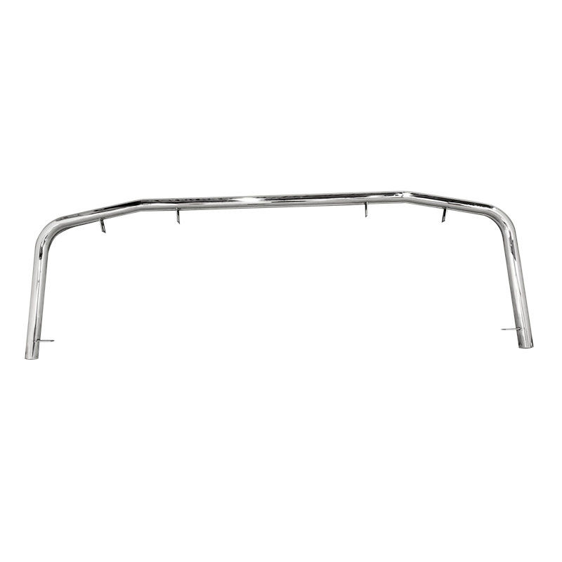 Polished Rear Bumper Guard and Bull Bar Combo for Toyota Hilux Vigo FJ120 FJ150 Easy Installation