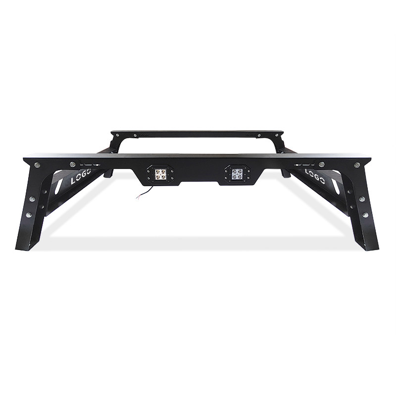 Powder Coated Truck Roll Bar Set For Toyota Hilux Vigo Isuzu DM - Mounting Hardware Included