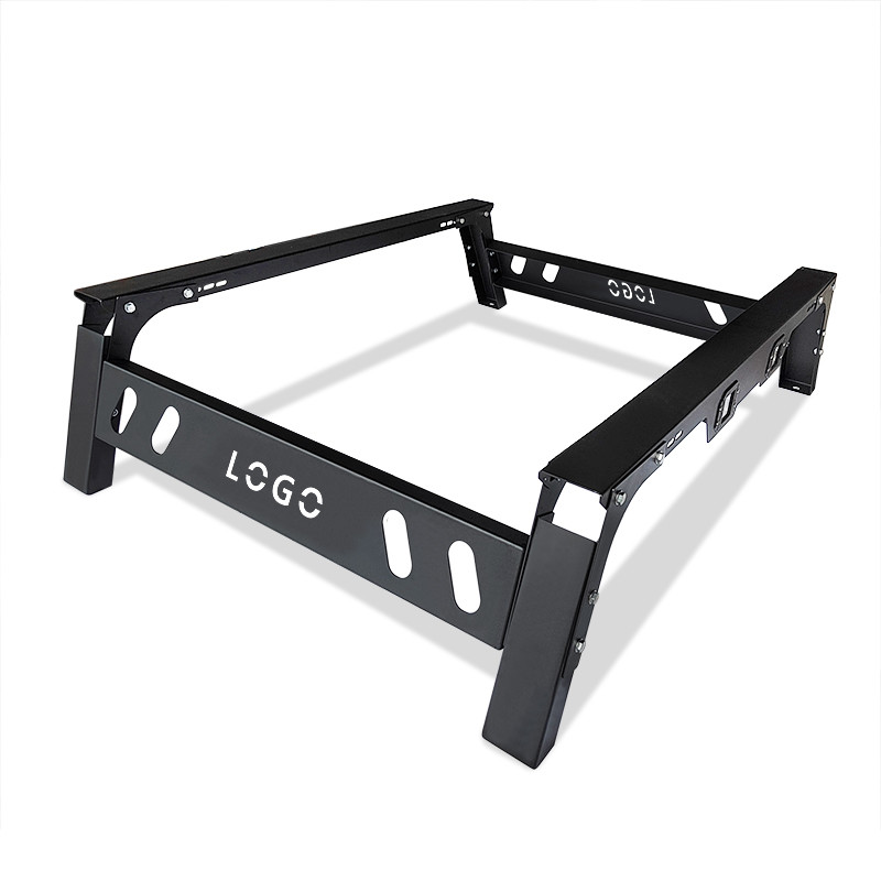 Powder Coated Truck Roll Bar Set For Toyota Hilux Vigo Isuzu DM - Mounting Hardware Included