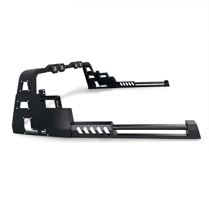 Powder Coated Truck Roll Bar With Acrylic Finish Tubular Design For Hilux Revo