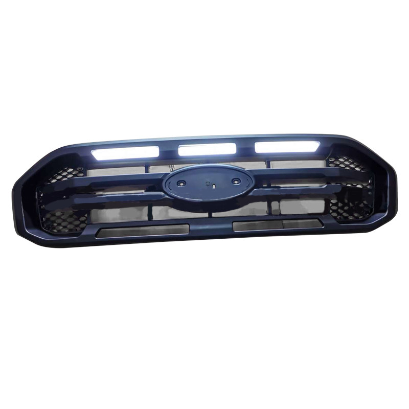 Customized Car Front Grill ABS Plastic Material Black Color