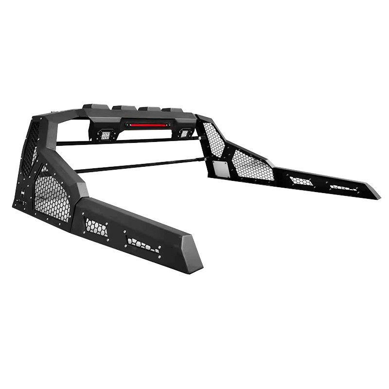 REVO Truck Roll Bar For New Honeycomb Hole Mirror Rigid Plate Long Leg Iron Dragon Door Frame