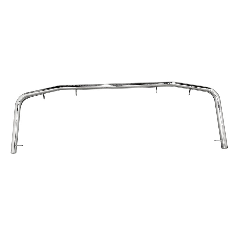 Polished Rear Bumper Guard and Bull Bar Combo for Toyota Hilux Vigo FJ120 FJ150 Easy Installation