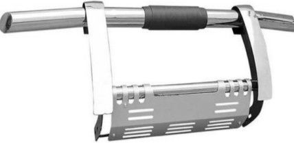 Novo Easy Car Frente parachoque dianteiro de aço inoxidável Barra de touro com luzes led para toyota Hilux Vigo Revo Rocco Nissan NP300 Navara Isuzu Mitsubishi Volkswagen Ford F150 Raptor Ranger