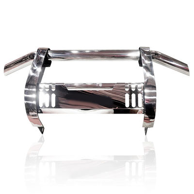 Novo Easy Car Frente parachoque dianteiro de aço inoxidável Barra de touro com luzes led para toyota Hilux Vigo Revo Rocco Nissan NP300 Navara Isuzu Mitsubishi Volkswagen Ford F150 Raptor Ranger