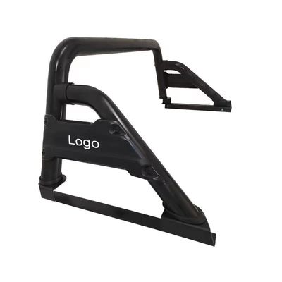 Barras de aço de pólvora preta 12V 20W Truck Bull Bar com parafuso montado
