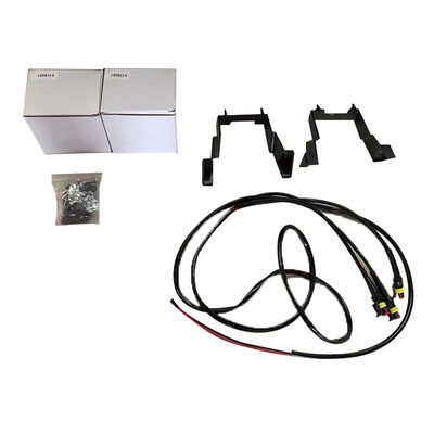 Grelha frontal de carro preta para veículo Toyota Hilux Revo 2015-2018