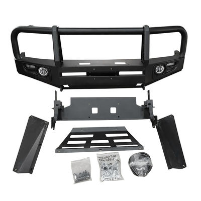 Peças Automotivas Off Road 4x4 Acessórios para Carro em Aço Preto Para-choque Dianteiro Bull Bar Para Toyota Hiace
