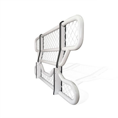 Fábrica Dongsui resistente de estilo europeu Semi Truck Bumper Guarda veado com malha Para VOLVO SCANIA BENZ MAN