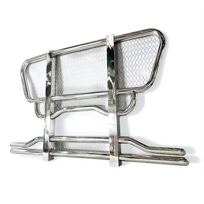 Fábrica Dongsui resistente de estilo europeu Semi Truck Bumper Guarda veado com malha Para VOLVO SCANIA BENZ MAN