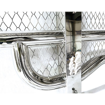 Fábrica Dongsui resistente Semi Truck Bumper Guarda veado com malha Para VOLVO SCANIA BENZ MAN