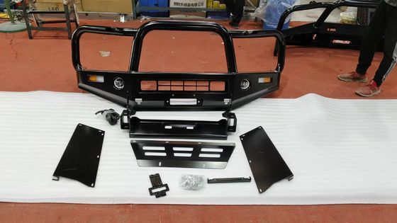 Para-choque dianteiro de barra de touro resistente da fábrica original Dongsui para caminhonete, protetores de veado para Toyota Hilux Vigo Revo Rocco Nissan NP300 Navara Isuzu Mitsubishi Volkswagen Ford F150 Raptor Ranger