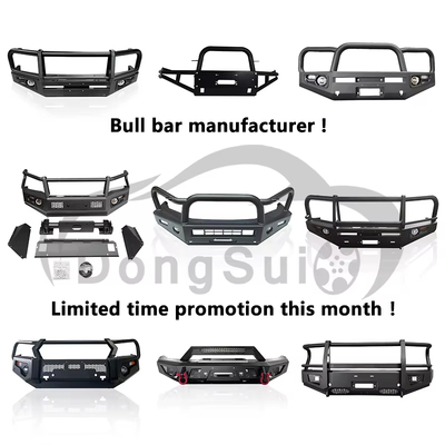 Fábrica Dongsui Pequena caminhonete dianteira barra de touro Bumpper Deer Guards Para toyota hilux vigo revo rocco nissan np300 navara isuzu mitsubishi volkwagen ford f150 raptor ranger