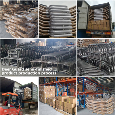 Para-choques de caminhão semi-reboque estilo novo e resistente da fábrica Dongsui, preço original, protetores de veado para Freightliner Cascadia Volvo International Prostar Kenworth Peterbilt Mack Pinnacle