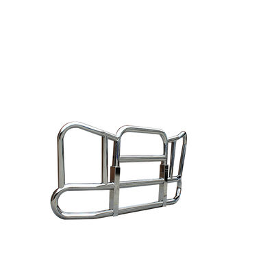 Luxo de caminhão pesado de aço Semi-Carrier Deer Guard Front Bumper Para Volvo Cascadia Peterbilt