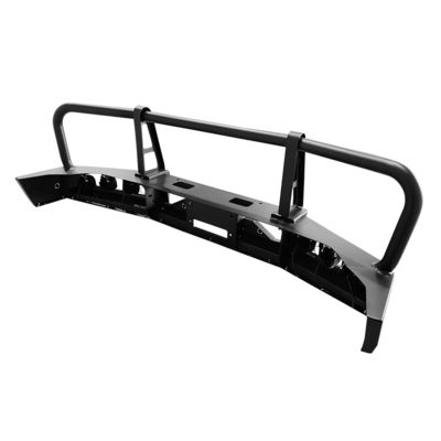 Off Road Car Accessories Black Steel Front Bumper Bull Bar With LED Lights For Toyota LC79
