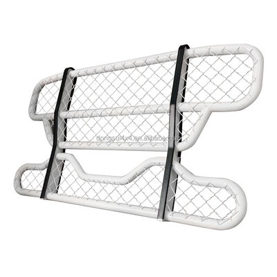 304 aço inoxidável Tubos redondos de duas camadas Guarda-costas dianteira de veado com dimensões personalizáveis para camiões Volvo