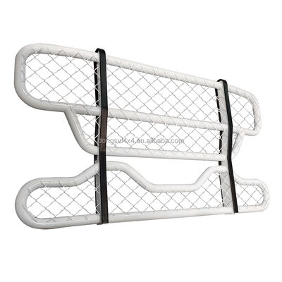 304 aço inoxidável Tubos redondos de duas camadas Proteção frontal de veado de pára-choque com dimensões personalizáveis para caminhões grandes