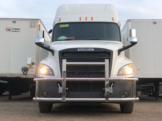 Cor de aço inoxidável da prata do protetor de 304 cervos do caminhão para Freightliner Cascadia