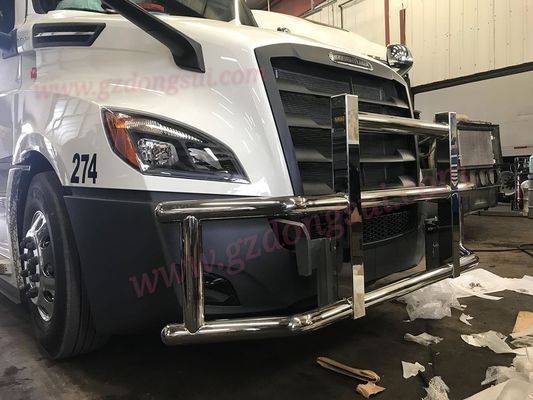 Cor de aço inoxidável da prata do protetor de 304 cervos do caminhão para Freightliner Cascadia
