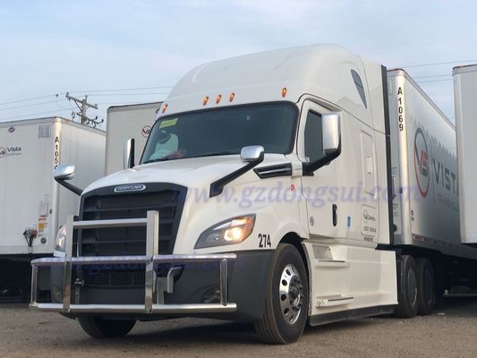 Cor de aço inoxidável da prata do protetor de 304 cervos do caminhão para Freightliner Cascadia