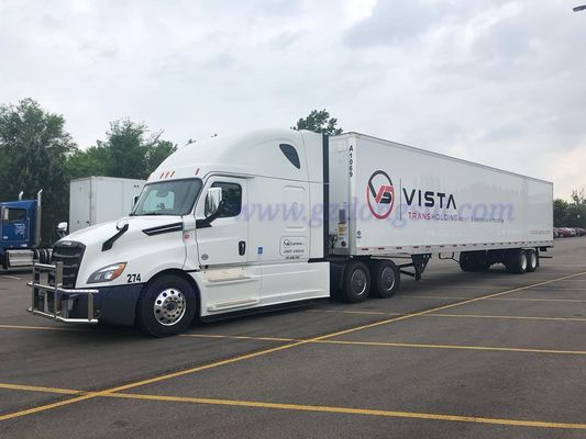 Cor de aço inoxidável da prata do protetor de 304 cervos do caminhão para Freightliner Cascadia