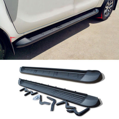 Placa de corrida de alumínio da etapa lateral de Wholesale 4x4 do fabricante do OEM para Toyota Hilux Revo com suportes