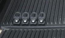 Tamanho dobro da bagagem da cabine da tampa por atacado do forro de cama do caminhão dos acessórios 4X4 para Hilux Revo