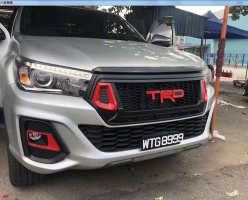 100% testou o jogo preto DO-BP-R04 do corpo de carro para Toyota Hilux Revo