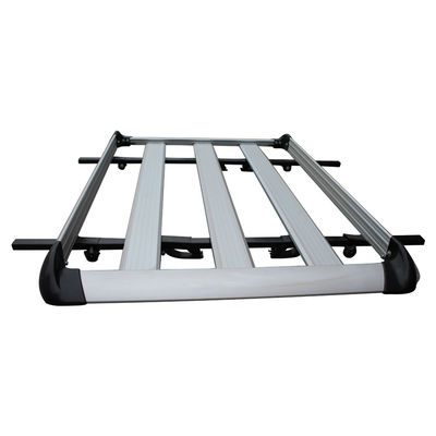 cor material de alumínio preta da grade de tejadilho do carro da polegada 50*37 de 127*96cm/prata