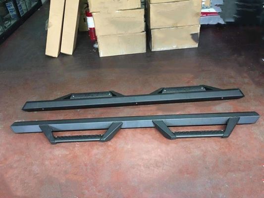 Placas de corrida de Wholesale Metal Custom do fabricante do OEM, barras da etapa do caminhão para Hilux LC NP300 Isuzu Triton