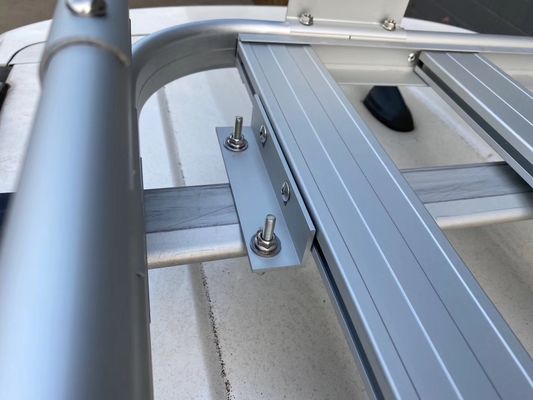 Portador de alumínio de grande resistência da parte superior do carro, grade de tejadilho da mala de viagem para Hilux Dmax NP300