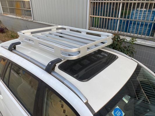 Portador de alumínio de grande resistência da parte superior do carro, grade de tejadilho da mala de viagem para Hilux Dmax NP300