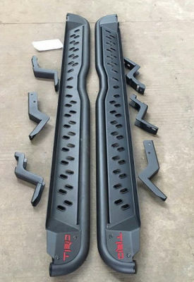 Pinte etapas laterais plásticas do ABS de aço preto TRD para Hilux Revo 2015-2017