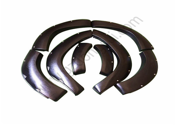 Material plástico do ABS preto do alargamento do para-choque do caminhão da aparência para Toyota Fortuner